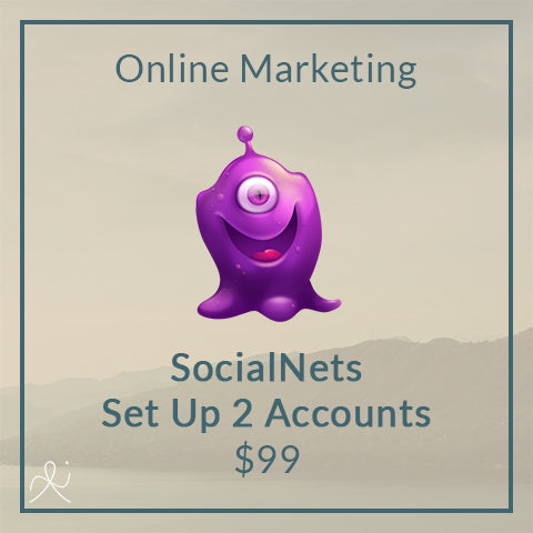 SocialNets - Set Up 2 Accounts