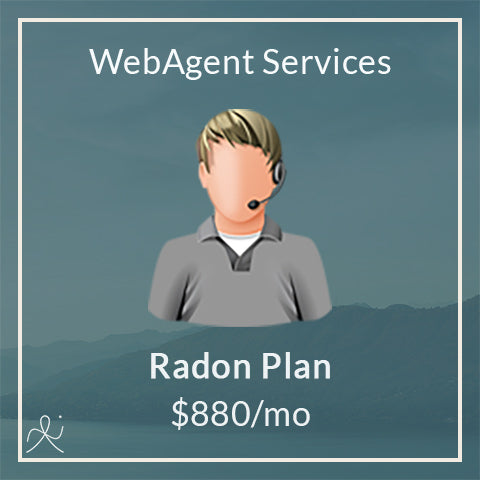 WebAgent Services Radon Plan - $880/mo